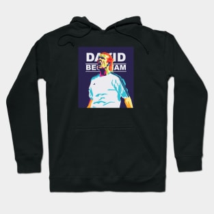 David Beckham In Wpap Art Style Hoodie